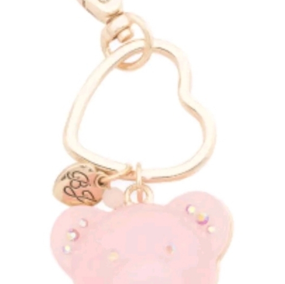 Betsey Johnson Pink Gummy Bear Key/Bag Charm - Picture 6 of 8